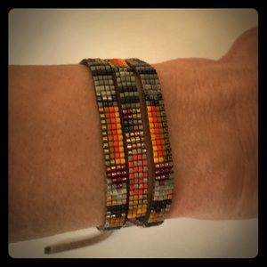 Julie Rofman triple Baja bracelet.